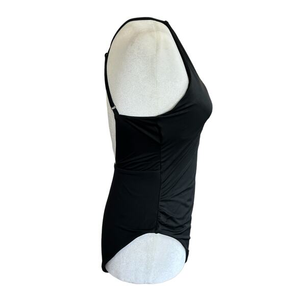 Andie The Asbury One Piece Large Black‎ Halter Style Backless Swim NWT - Picture 7 of 12